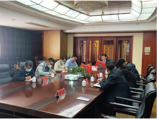 兗州中材黨委委員、副總經(jīng)理顏景祥到河南片區(qū)黨支部講授專題黨課